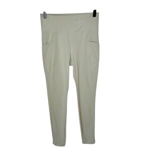 REI CO-OP Take Your Time Pocketed 7/8 Length Soft Leggings In Sage Green Sz M